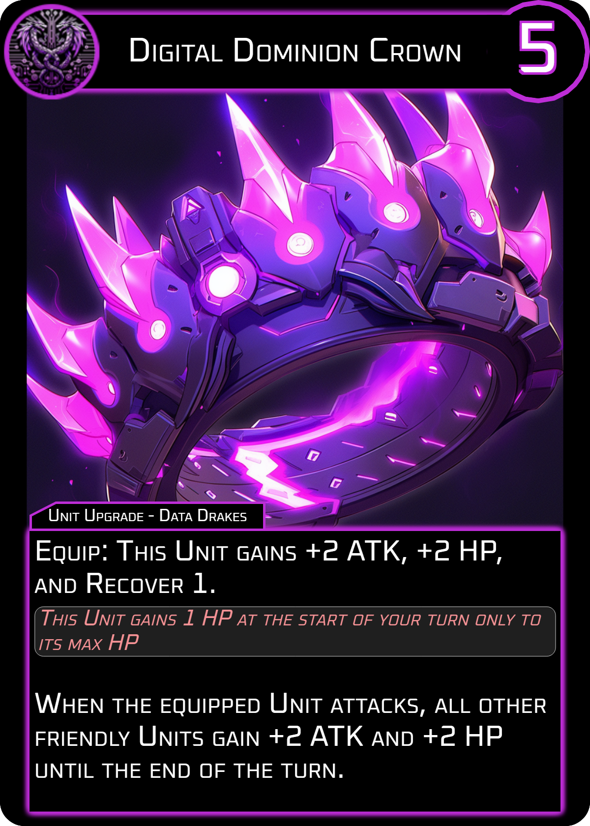 Digital Dominion Crown