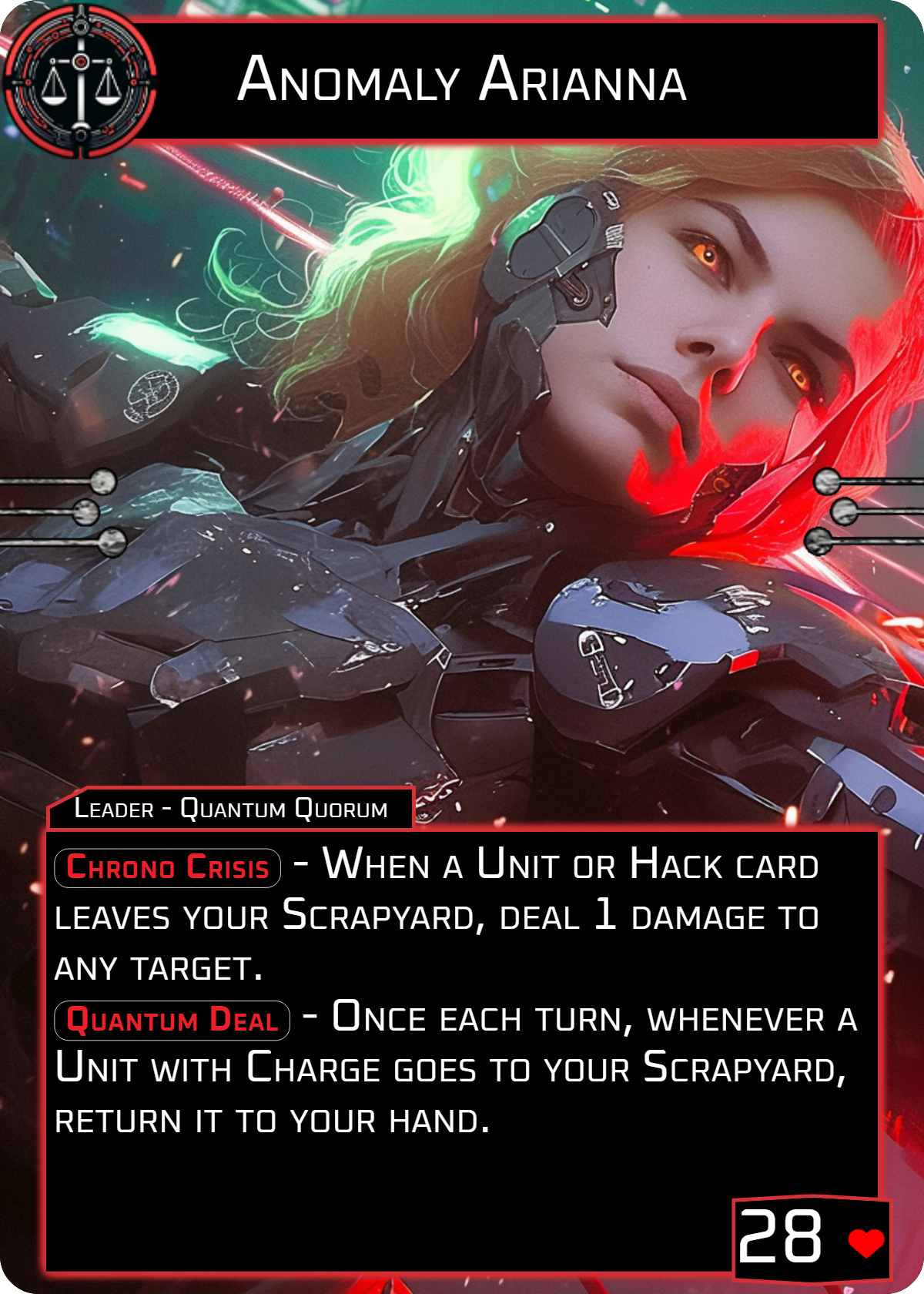 Quantum Quorum card